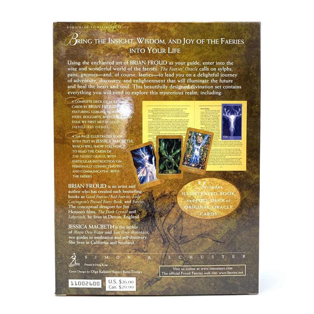 The Faeries' Oracle Oracle Cards Non-HOI 