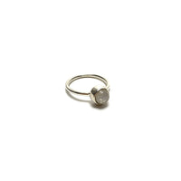 Moonstone Silver Ring Rings Crystals A. $18.00 Size 7 