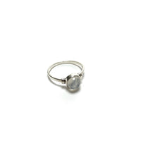 Moonstone Silver Ring Rings Crystals B. $18.00 Size 7 