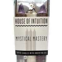 Taper Intention Candle Set - Mystical Mastery Taper Intention Candles House of Intuition 