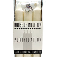 Taper Intention Candle Set - Purification Taper Intention Candles House of Intuition 