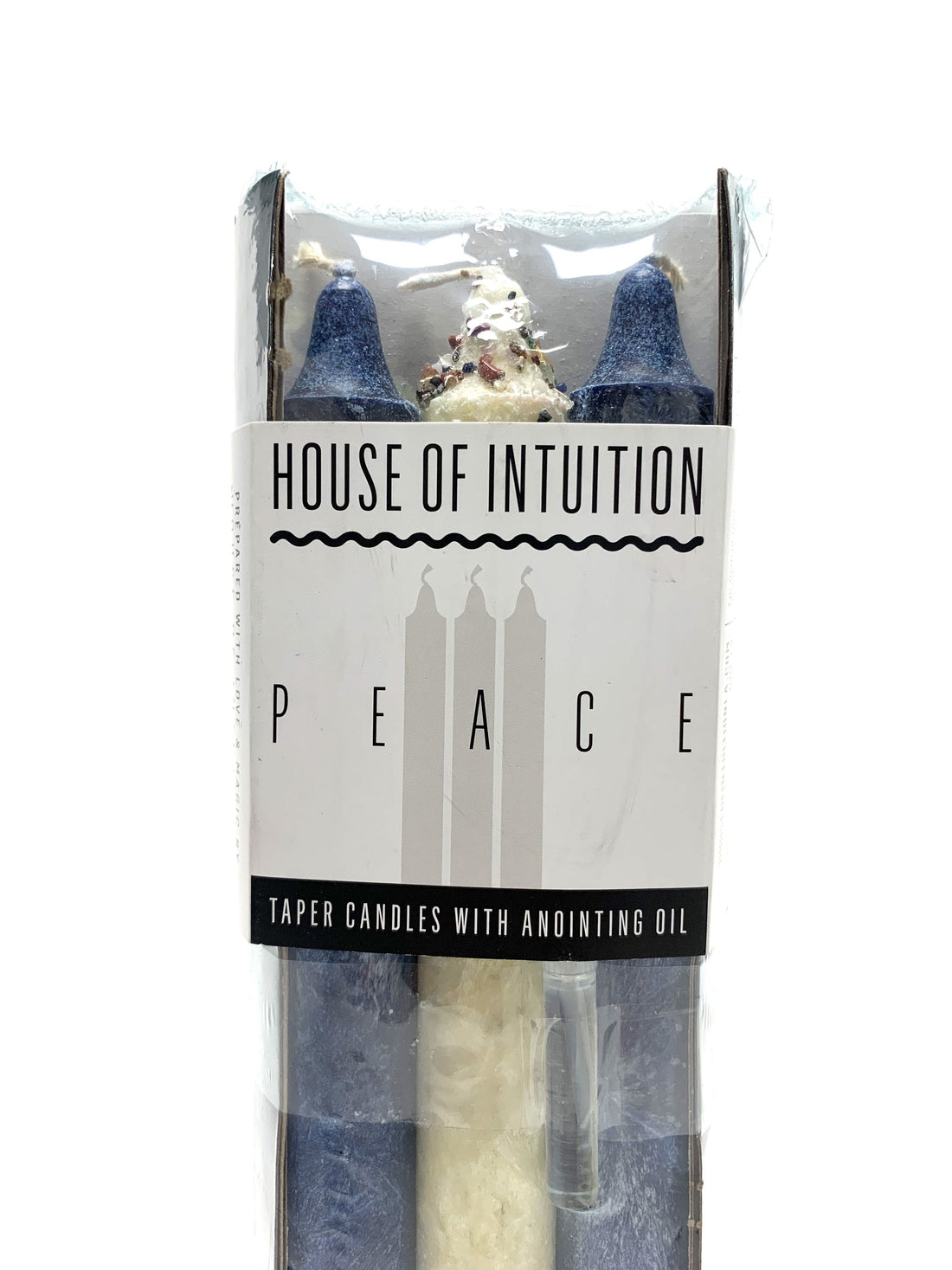 Taper Intention Candle Set - Peace Taper Intention Candles House of Intuition 