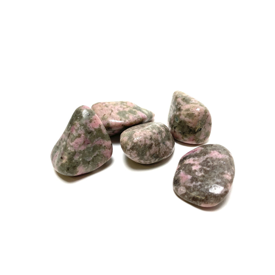 Thulite Tumbles Pink Thulite Crystals 