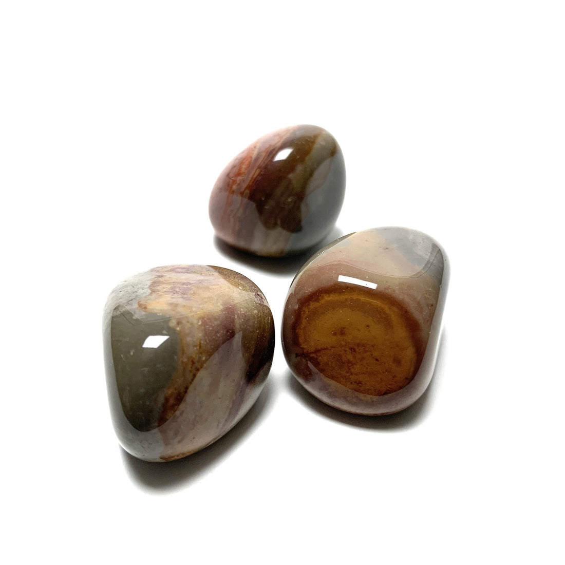 Polychrome Desert Jasper Tumbles Polychrome Desert Jasper Crystals A. $5.00 