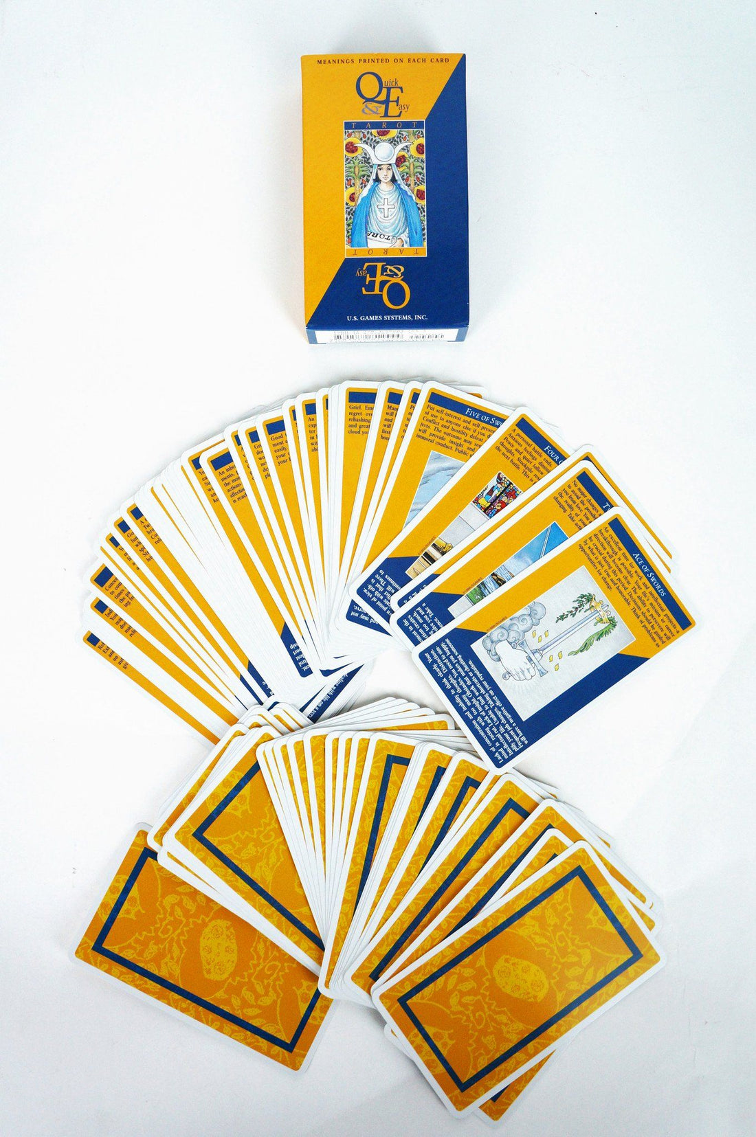 Quick and Easy Tarot Deck Cards Tarot Cards Non-HOI 