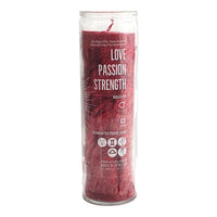 Red Palm Wax Prayer Candle Prayer Candles House of Intuition 