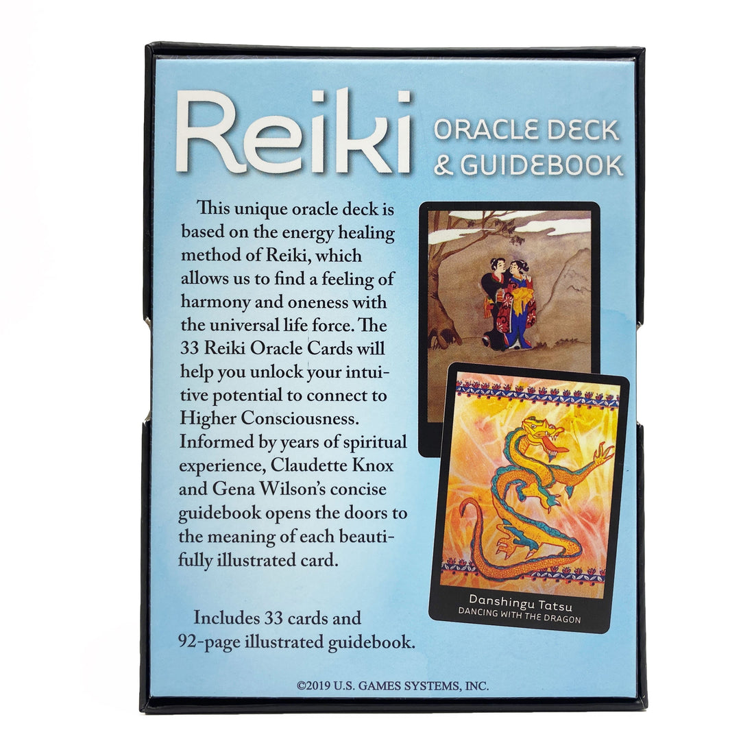 Reiki Oracle Deck and Guidebook Oracle Cards Non-HOI 