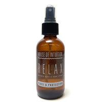 Relax Organic Spray Organic Sprays House of Intuition 