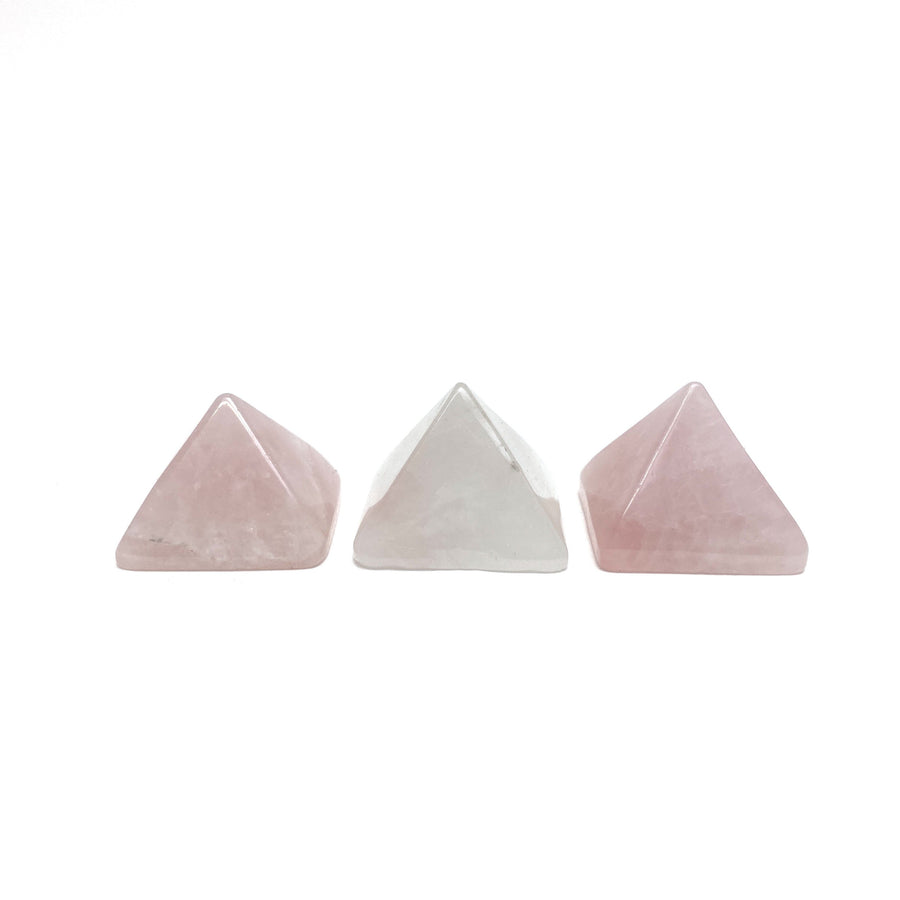 Rose Quartz Pyramid Rose Quartz Crystals 