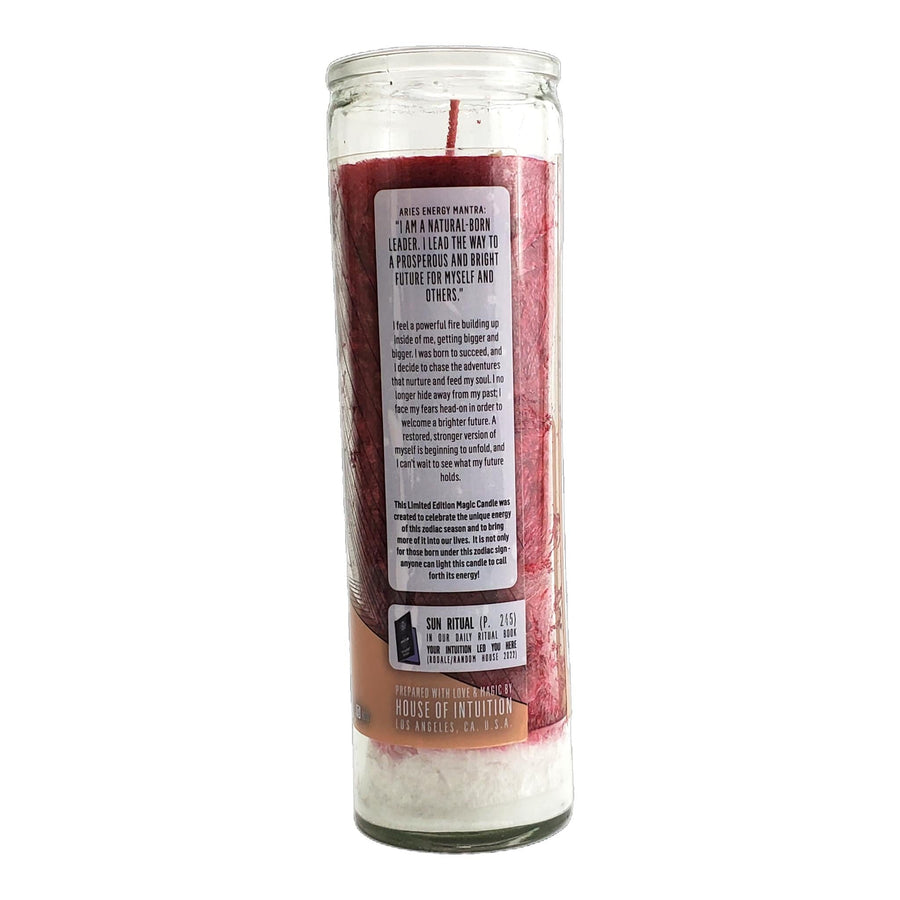 2023 Aries Solar Return Magic Candle | March 21 - April 19 (Limited Edition) Happy Birthday Candle House of Intuition 