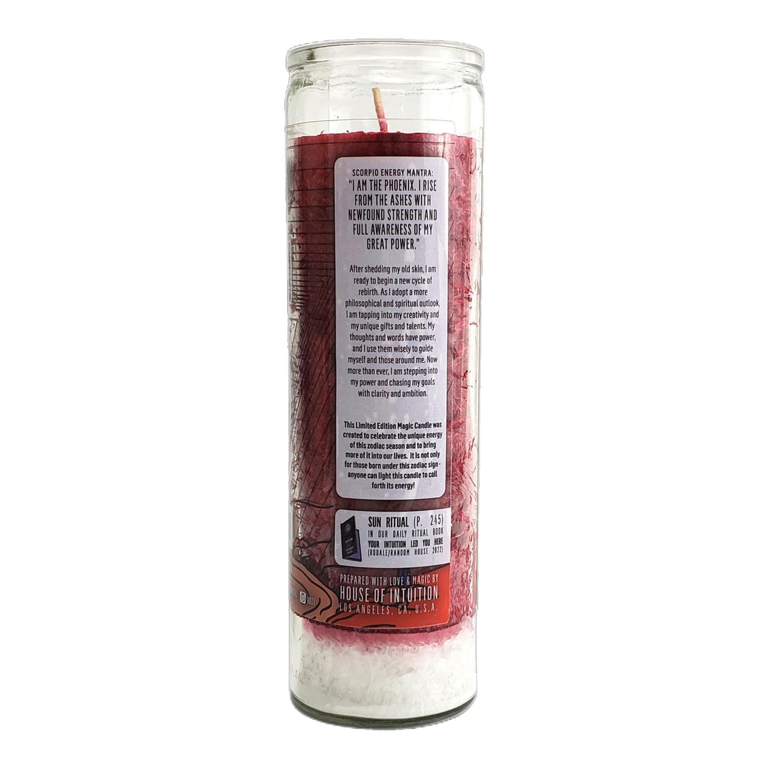 2023 Scorpio Solar Return Magic Candle | October 23 - November 21 (Limited Edition) Happy Birthday Candle House of Intuition 