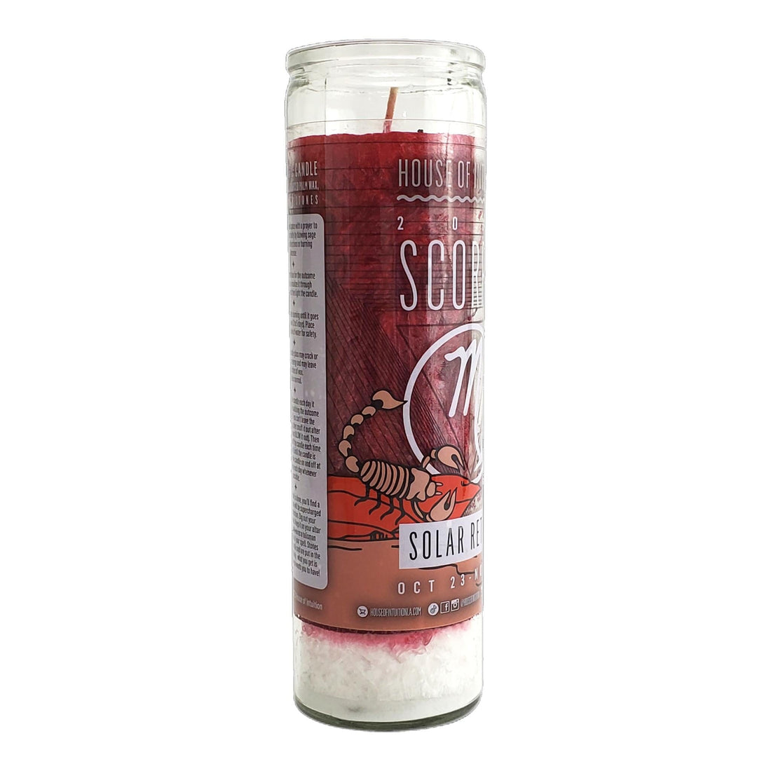 2023 Scorpio Solar Return Magic Candle | October 23 - November 21 (Limited Edition) Happy Birthday Candle House of Intuition 