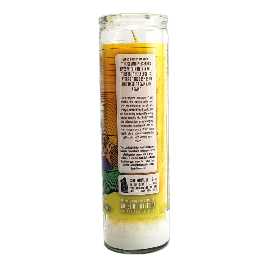 2023 Virgo Solar Return Magic Candle | August 23 - September 22 (Limited Edition) Happy Birthday Candle House of Intuition 