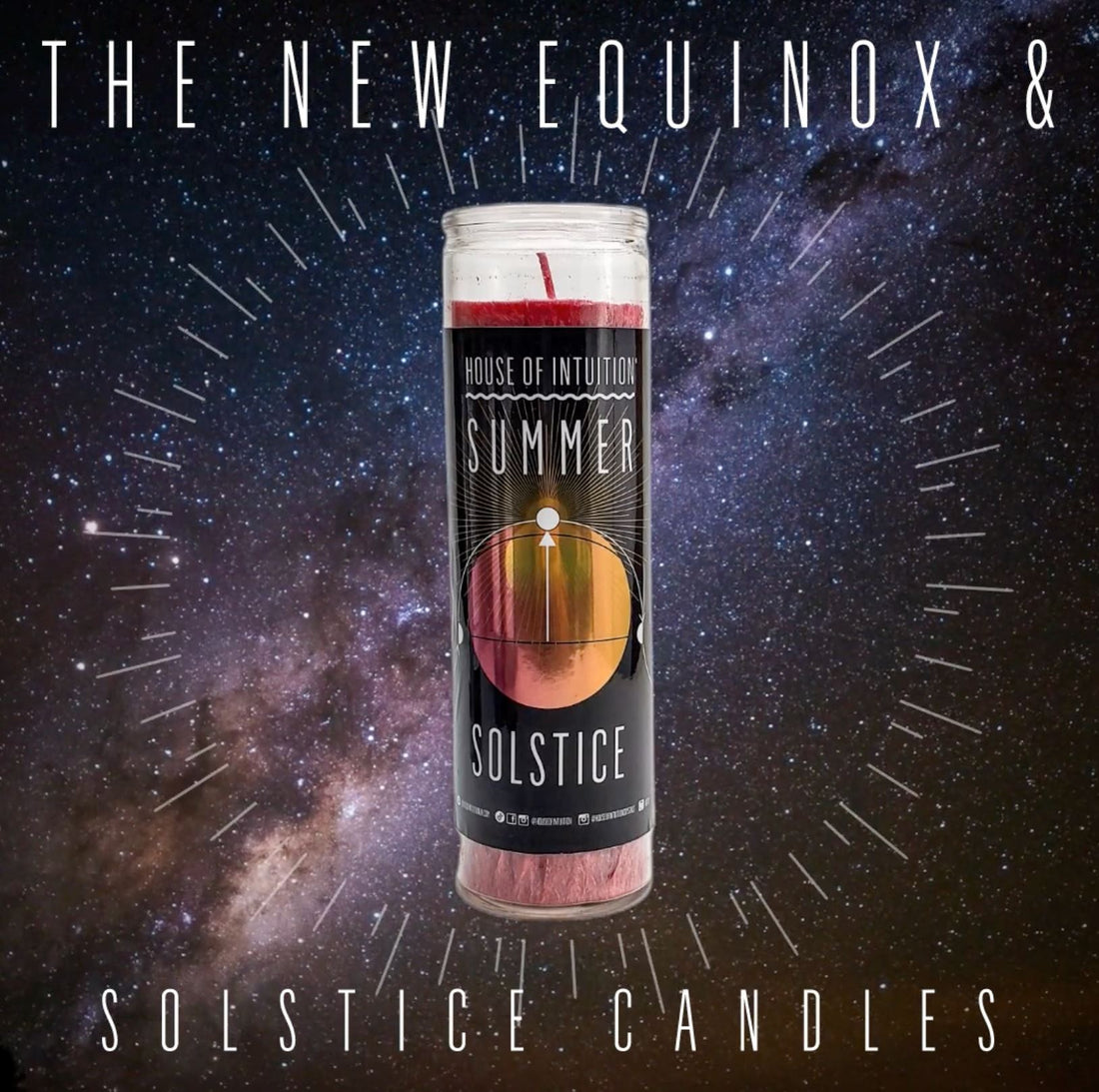 Summer Solstice Magic Candle (Limited Edition) Mercury Retrograde Candle House of Intuition 