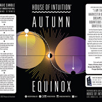 Autumn Equinox Magic Candle (Limited Edition) Mercury Retrograde Candle House of Intuition 