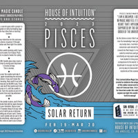 2023 Pisces Solar Return Magic Candle | February 19 - March 20 (Limited Edition) Happy Birthday Candle House of Intuition 