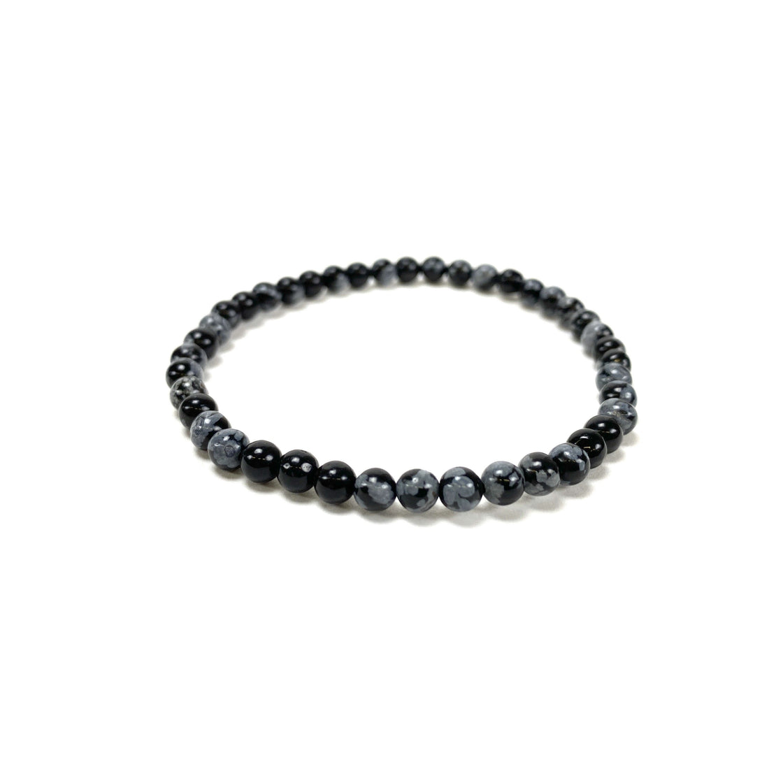 Snowflake Obsidian Power Mini Bracelet Power Mini Bracelet Crystals 