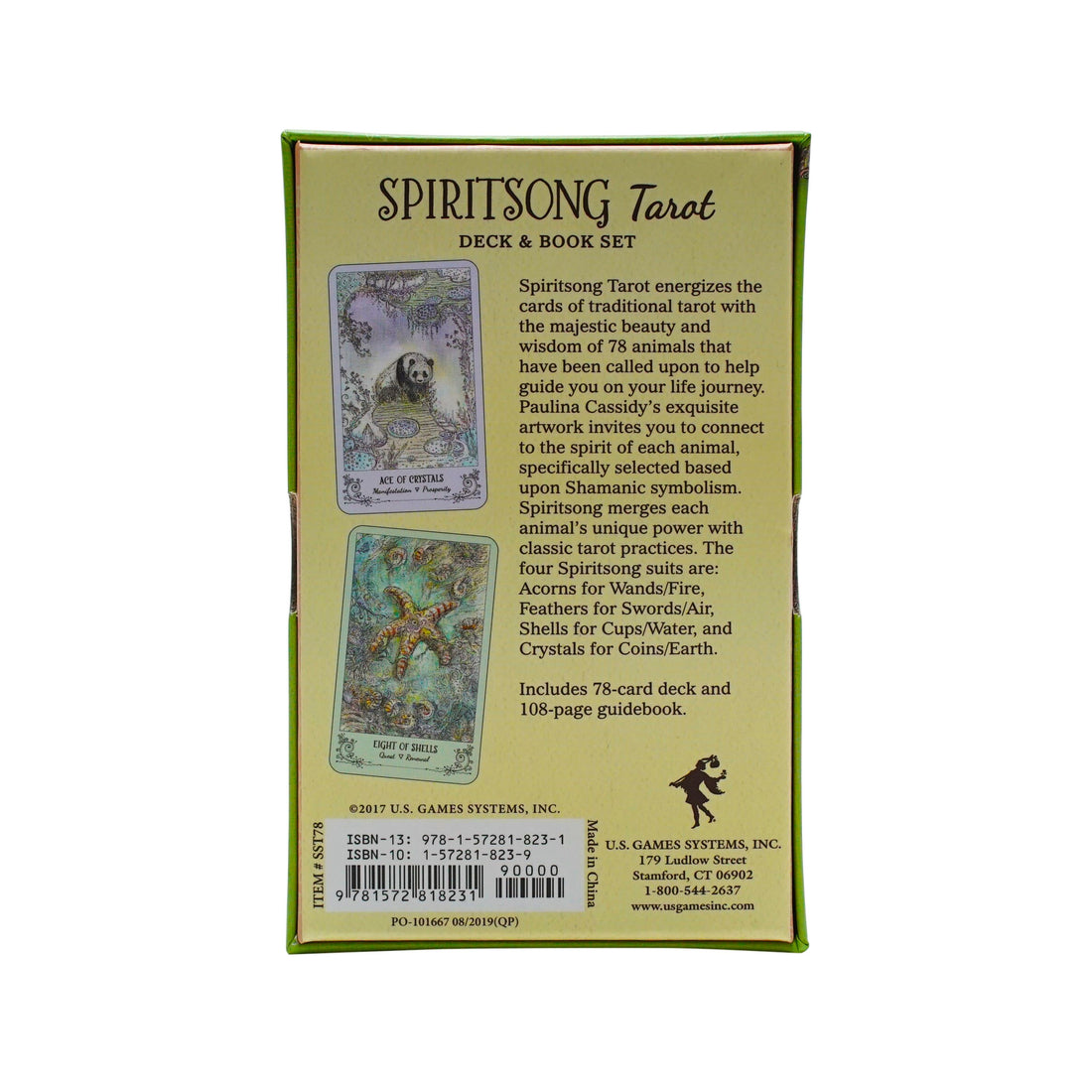 Spiritsong Tarot Deck Tarot Cards Non-HOI 