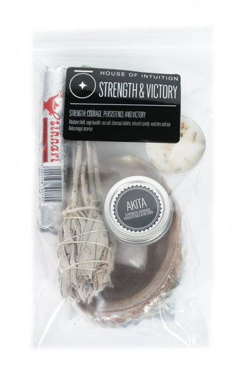 Strength & Victory Ritual Cleansing Kit Smudge Kits House of Intuition 