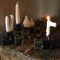 "Be Gone" Symbol Shape Candle Kit (with Drops of Lethe Anointing Oil) Symbol Shape Candle House of Intuition 