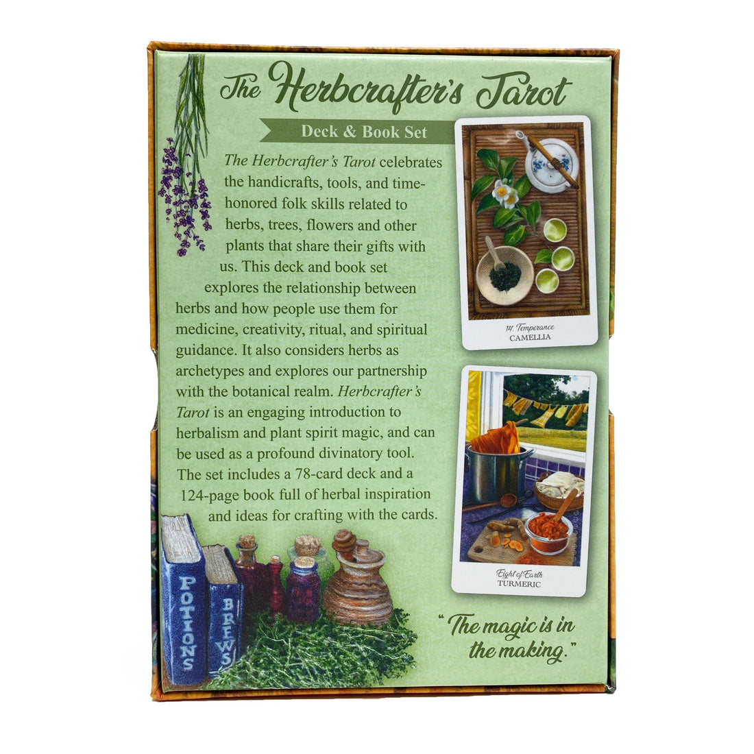 The Herbcrafters Tarot Deck Tarot Cards Non-HOI 