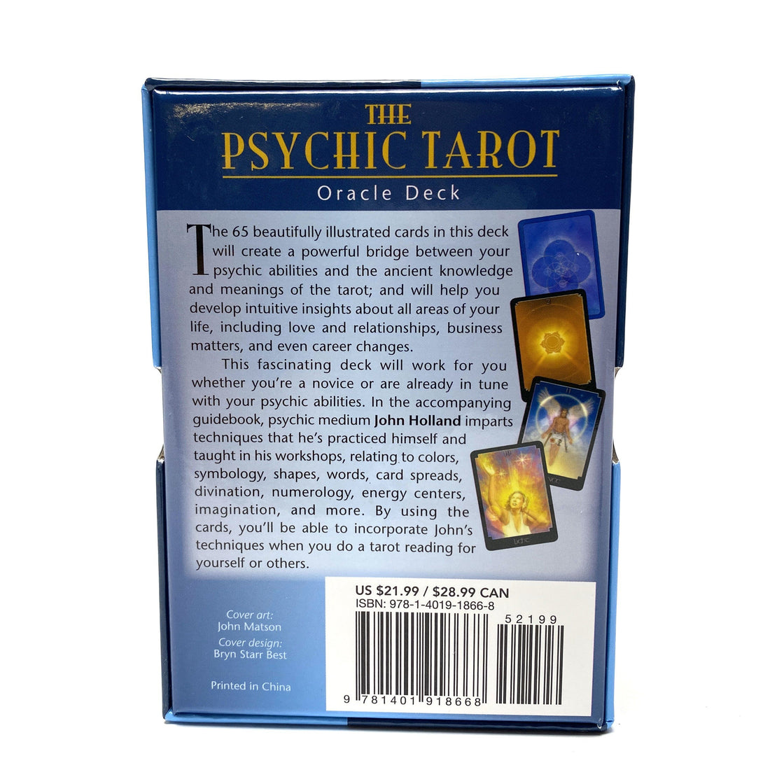 The Psychic Tarot Oracle Card Deck Oracle Cards Non-HOI 