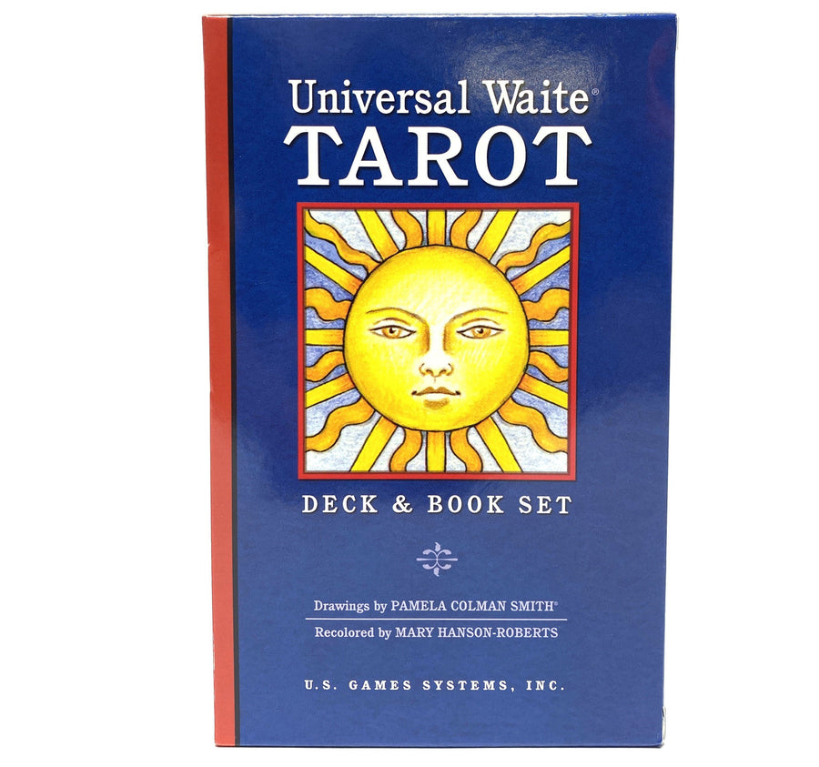 Universal Waite: Tarot Deck and Book Set Tarot Cards Non-HOI 