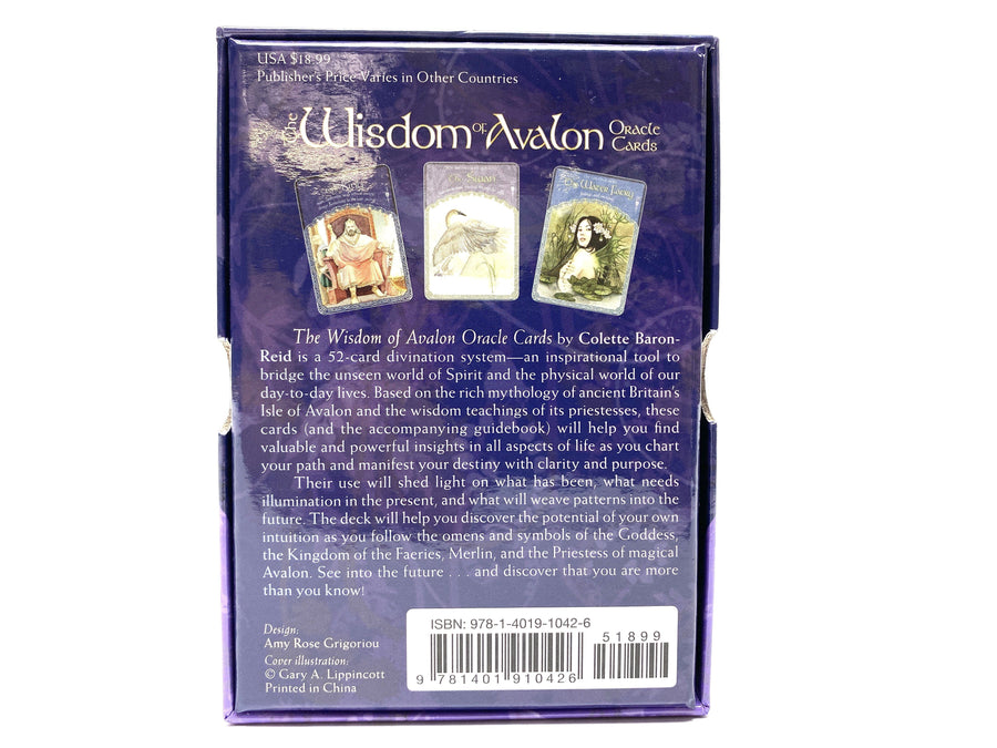 Wisdom of Avalon Oracle Cards Deck Oracle Cards Non-HOI 