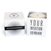 "BLESS ME with NEW OPPORTUNITIES" Affirmation Soy Candle BLESS ME - Affirmation Candles House of Intuition 