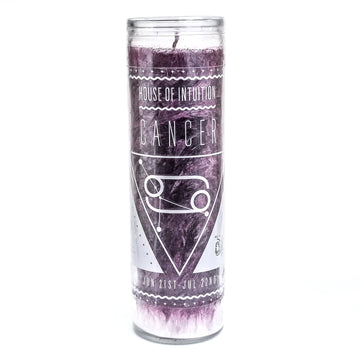 HOI Cancer Zodiac Candle Zodiac Candles House of Intuition 