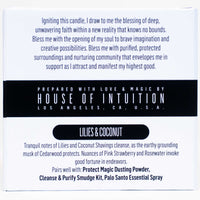 "BLESS ME with NEW OPPORTUNITIES" Affirmation Soy Candle BLESS ME - Affirmation Candles House of Intuition 