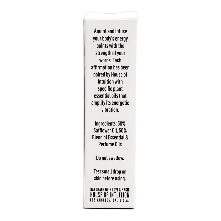 "Bless me with Prosperity" Affirmation Rollerball Affirmation Roll On House of Intuition 