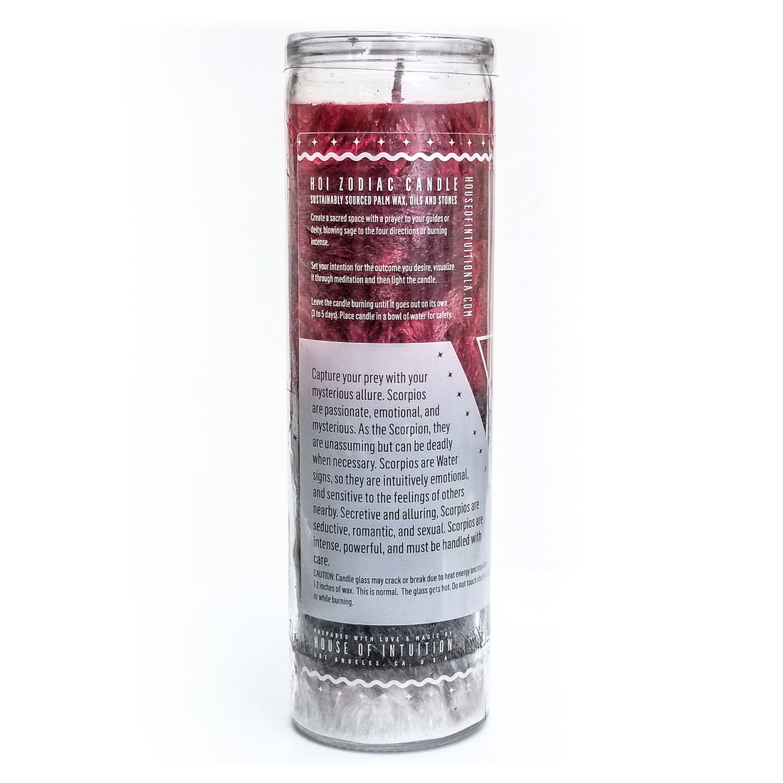 HOI Scorpio Zodiac Candle Zodiac Candles House of Intuition 